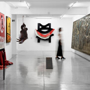 Vários artistas, Festa das falas, vista da exposição. Cortesia da Galeria Nara Roesler