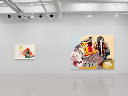Virginia Chihota, Kutera mutsara / Hearing inner lines, exhibition view. Courtesy of Nicola Vassell Gallery