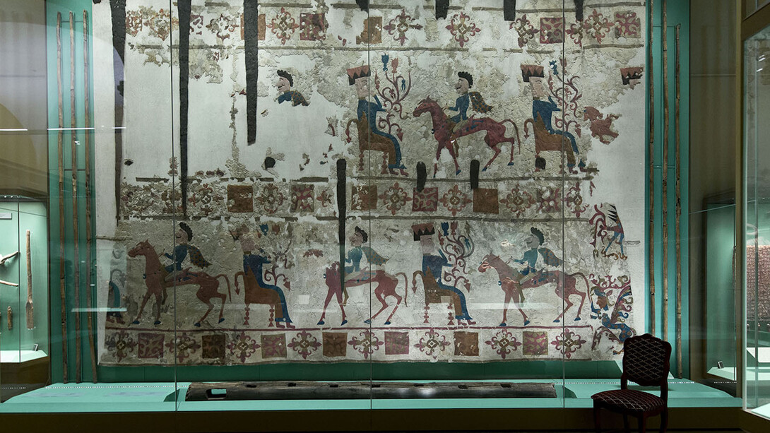 The Culture of the Peoples of South Siberia, Exhibition view. Courtesy of The State Hermitage Museum