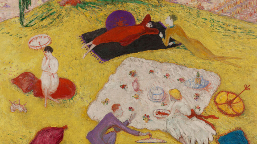Florine Stettheimer. Painting Poetry. Courtesy of AGO