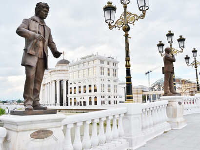 The bridge of Skopje