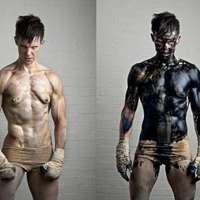 Heather Cassils, Post Performance of Becoming an Image, 2013