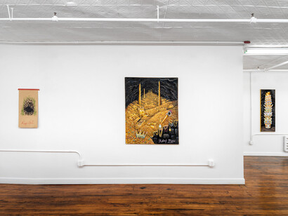 Robert Hawkins: Dream Mine at Off Paradise, New York, installation view, photograph by
Dario Lasagni. Courtesy of the artist and Off Paradise, New York
