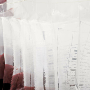 Rowan Renee, No Spirit For Me (detail), 2019. Mixed-media installation. Dimensions variable. Courtesy of the artist.