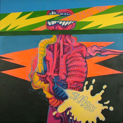 Umberto Peña. Ayyy shasss. 1967. 140 X 170 cm