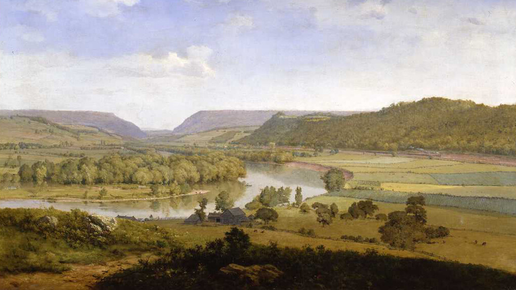 George Inness, Delaware water gap, 1930. Courtesy of Montclair Art Museum 