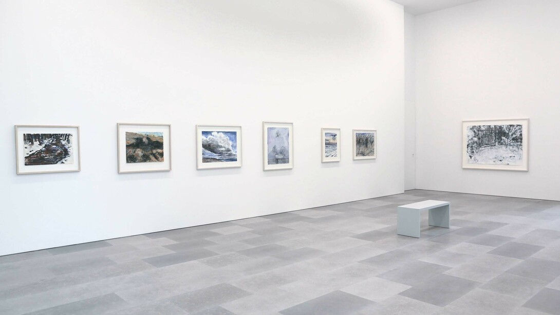 Anselm Kiefer, Wasserfarben, exhibition view. Courtesy of the artist and Bastian Gallery © Photo by Céline Bastian, Berlin