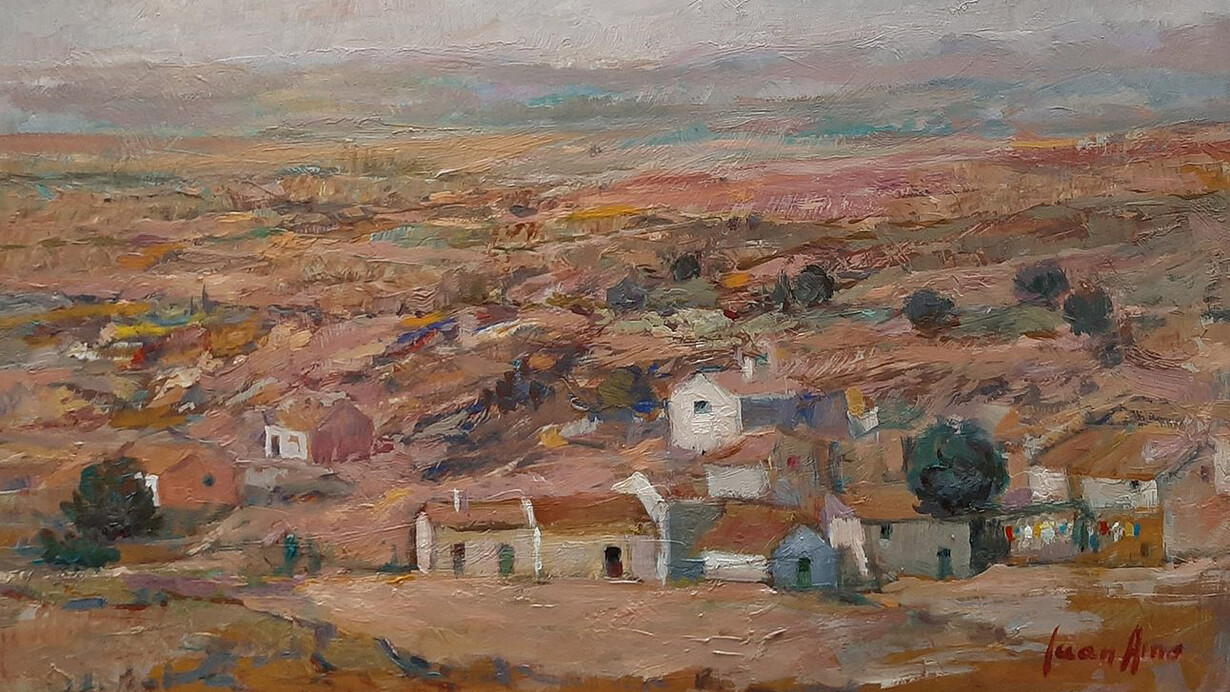 Juan Amo, 1999, La aldea (detalle)