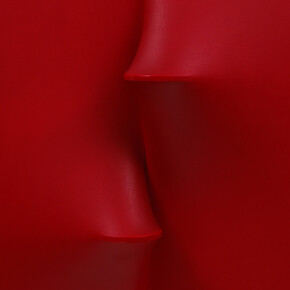 Agostino Bonalumi, Rosso, 1968, dettaglio