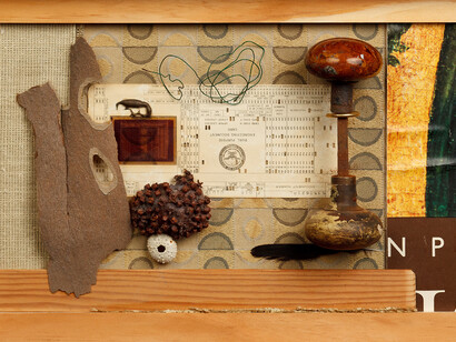 Ellen Burnett, Colonel Mustard (detail), 2011. Courtesy of Viridian Artists Gallery