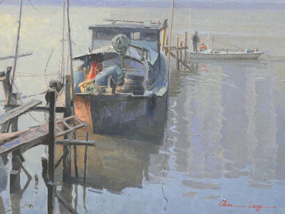 East Meets West. Courtesy of Trailside Galleries