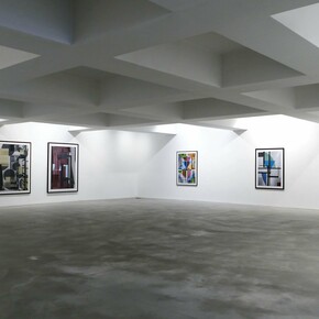 Roland Fischer, Transhistorical places and new architectures, exhibition view. Courtesy of Carlos Carvalho
