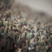 Paolo Ventura, Un reggimento che va sottoterra, 2014, Foto di Jacopo Salvi