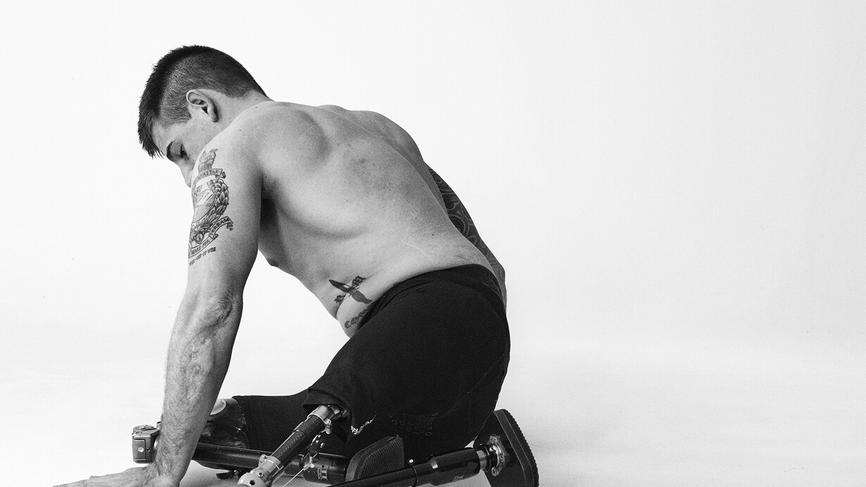 Marine Joe Townsend, February 2013 © Bryan Adams