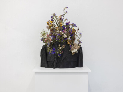 Adrian Ganea, The scents no longer make his nostrils twitch, exhibition view. Courtesy of Ivan Gallery