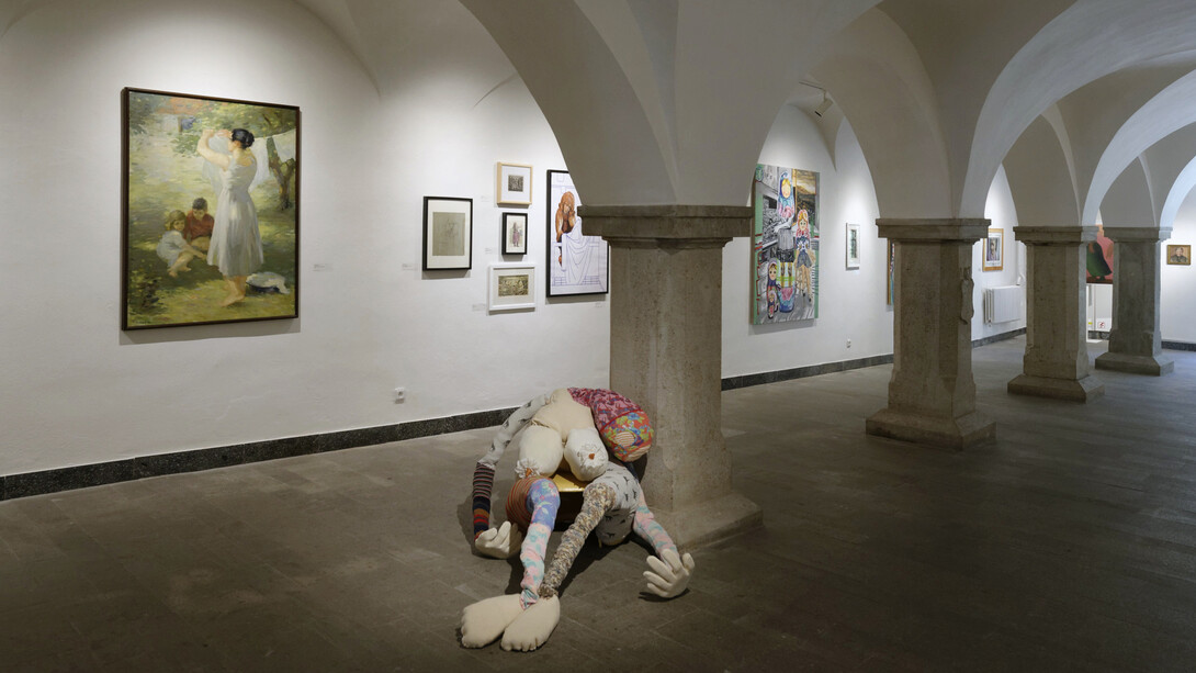 Various artists, 3 (dis)courses of woman, exhibition view. Courtesy of Gallery of Spiš Artists