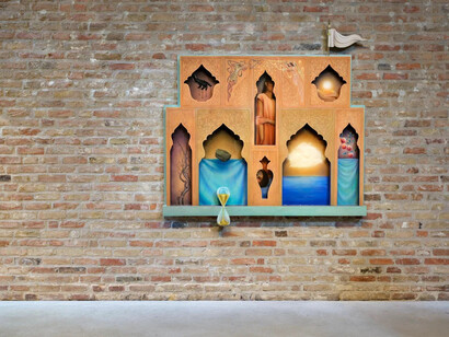 Arghavan Khosravi, The shape of absence, exhibition view. Courtesy of König Galerie