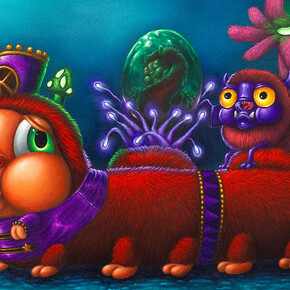 Mr. Kreme, Coralism birth, 2024. Courtesy of Thinkspace Projects Gallery