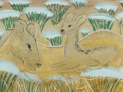 Lin May Saeed, Perennial relief (detail), 2022. Courtesy of Anton Kern Gallery 
