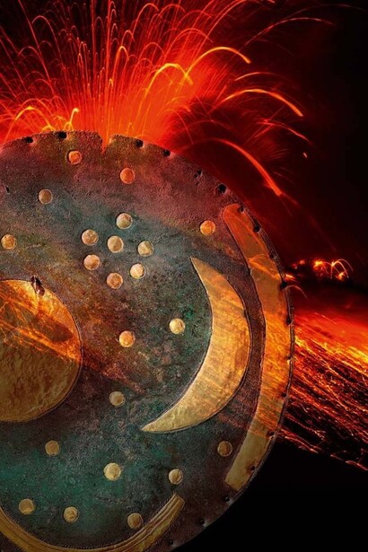 The Nebra Sky Disk. Courtesy of Salzburg Museum