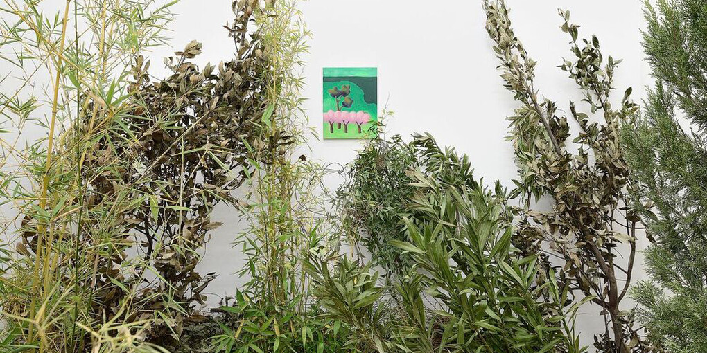 Jonathan Monk, Untitled, 2017, Acrylic and Print on Canvas, 40 x 30 x 2 cm. 