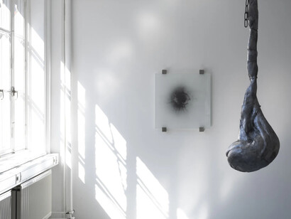 Paula Tove Alderin, Shed – Horizons of rawness, exhibition view. Courtesy of Galleri Duerr