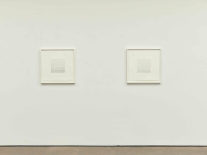 James Howell, A quiet measure of light, exhibition view. Courtesy of Galerie Bigaignon
