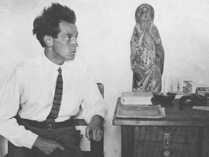 Image of Austrian artist Egon Schiele (June 12, 1890—October 31, 1918), sourced from Hulton Archive by Getty Images