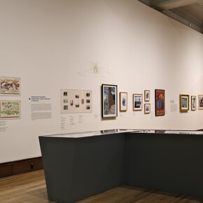 México: ruta y destino, vista de exhibición. Cortesía del Museo Nacional de Arte