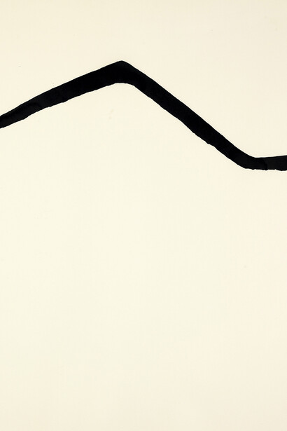 Anna-Eva Bergman, Paysage du
Nord II, 1980.
Pinceau et encre de Chine sur
papier, 76 x 56.5 cm.
Photo Claude Germain, Archives
Fondation Maeght.
© Adagp Paris 2016.