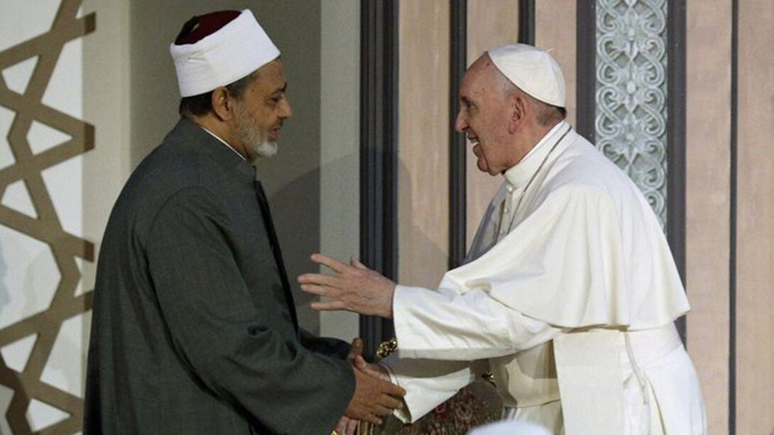 Pape François et le Grand Imam Ahmed Al-Tayeb