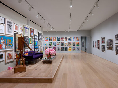 Various artists, The way I see it, exhibition view. Courtesy of The Drawing Center