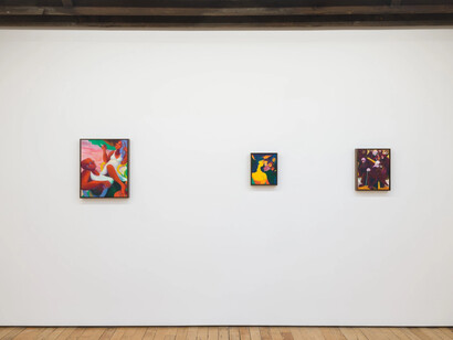 Anna Jung Seo, Love stories, exhibition view. Courtesy of Rachel Uffner Gallery