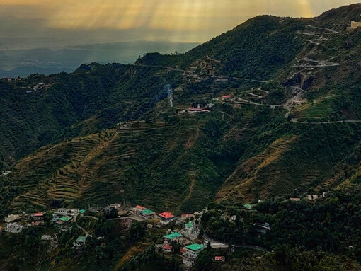 The spiritual peace of being closer to the heavens at Mussoorie, Uttarakhand, India