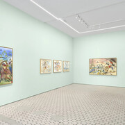 Sophie von Hellermann, Letters to a young painter, exhibition view. Courtesy of Wentrup Gallery