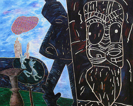 History Sees Division. Courtesy of Auckland Art Gallery