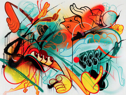 Rime "Code". Courtesy of 532 Gallery