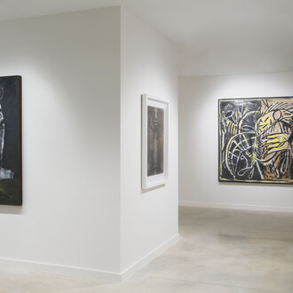 Belkis Ayón and Carlos Alfonzo: Odyssey installation view, January 22, 2026. Photo by Oriol Tarridas