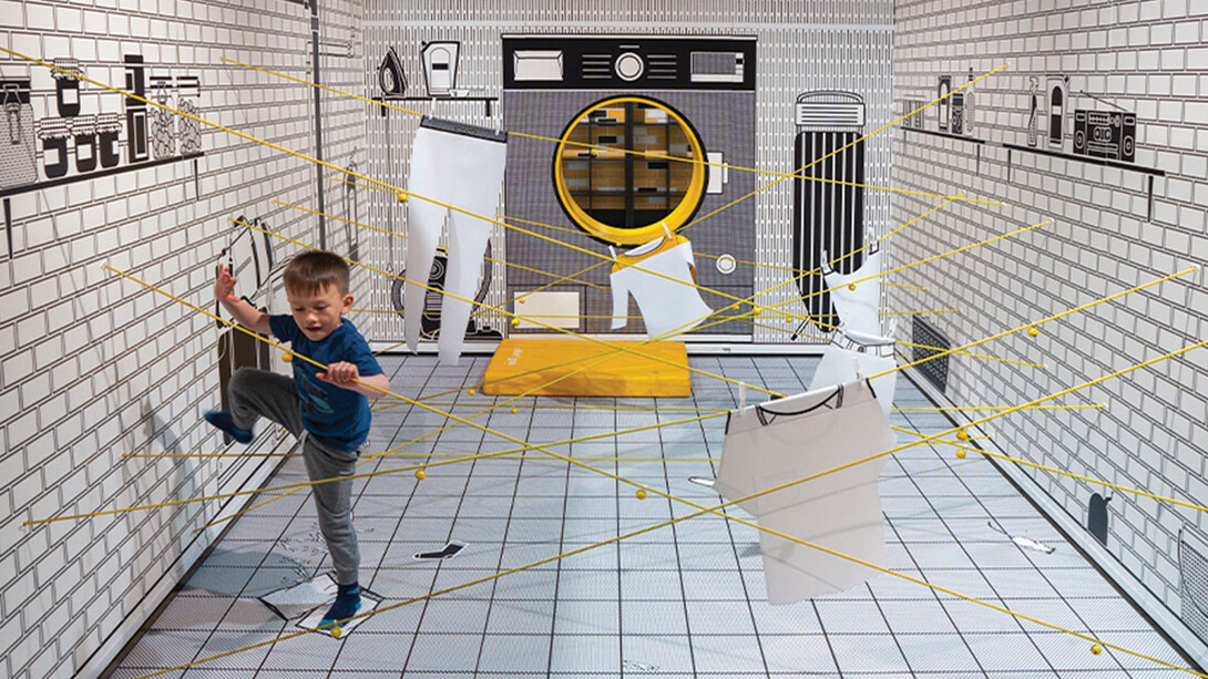 Let's move: get active space! Exhibition view. Courtesy of the Olympic Museum