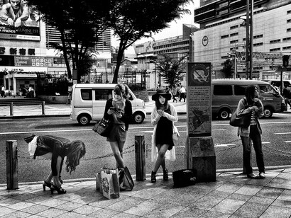 From the series Pretty Woman, 2017 © Daido Moriyama Photo Foundation