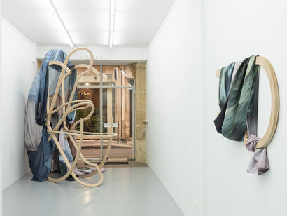 Marie Lelouche. Unforeseen spaces, exhibition view. Courtesy of Alberta Pane Gallery