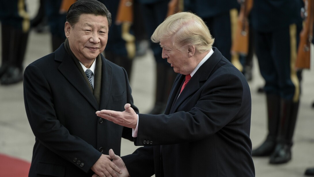 Xi Jinping y Donald Trump