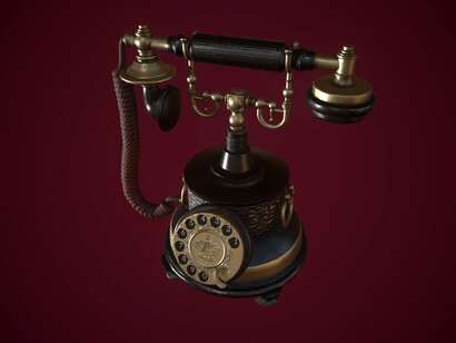 Teléfono antiguo: en una conversación telefónica nos exponemos realmente como somos, nos dejamos en descubierto por nuestras palabras, también por el tono de voz, las pausas