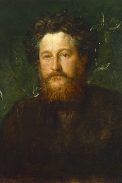 William Morris by G F Watts, 1870, © National Portrait Gallery, London