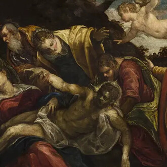 Tintoret, La déploration du Christ (detail), second half of the 16th century. Courtesy of Musée Jacquemart-André