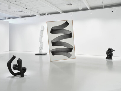 Lee Bae, The form before, exhibition view. Courtesy of Gow Langsford Gallery