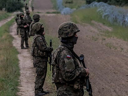 Grenzsituation Polen-Weißrussland