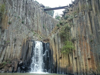 Catarata en Huasca de Ocampo