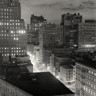 Peter Hujar, Downtown night, 1976. Courtesy of Bundeskunsthalle