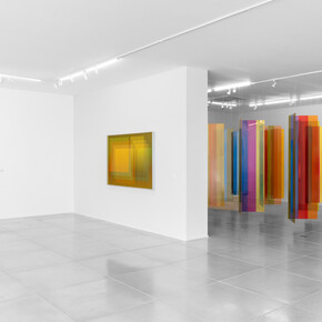 Carlos Cruz-Diez, exhibition view. Courtesy of Simões de Assis Gallery